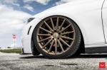 BMW 3-Series Sedan Alpine White on Vossen Wheels (VFS2) 2017 года